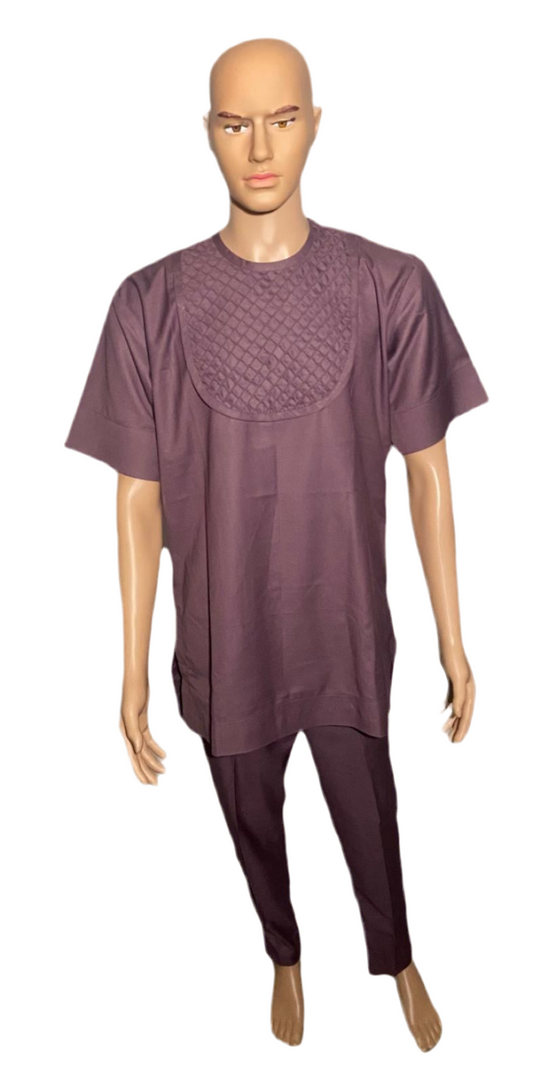 African Dashiki for men 2 pieces top and pant