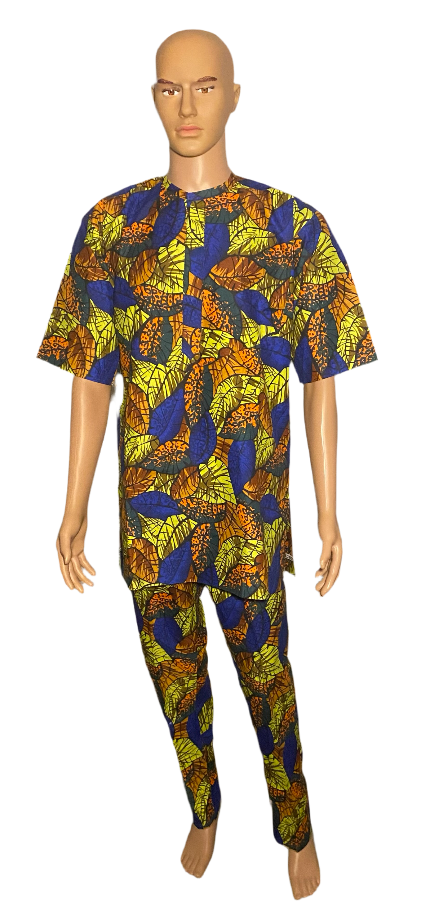 Male Traditional Fabric Top and Pant